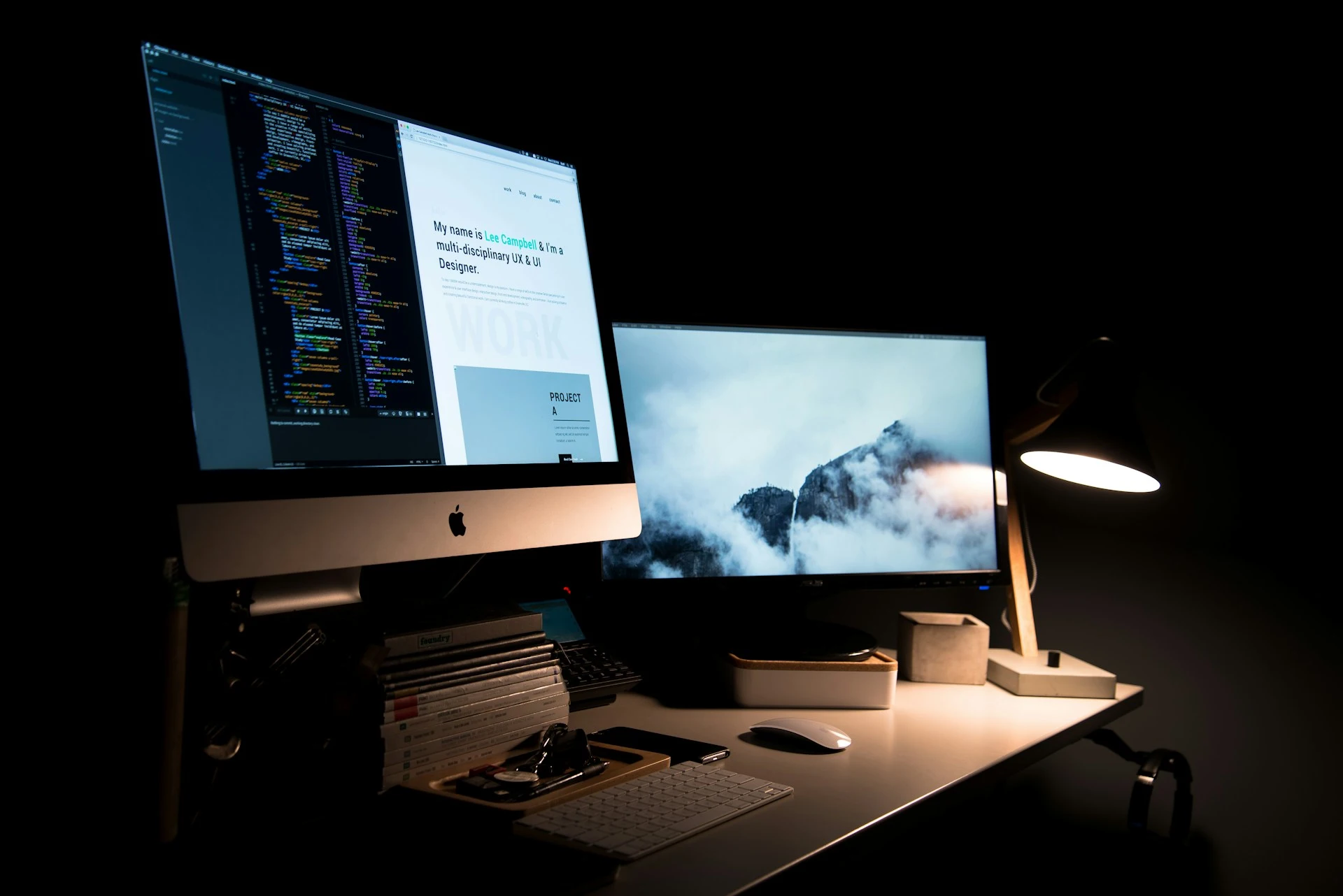 Modern website design